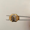 Anillo Cruz padre nuestro casting Tres oros 18k / Talla 11 1/2 / 9,44 Gr / 6,8 mm