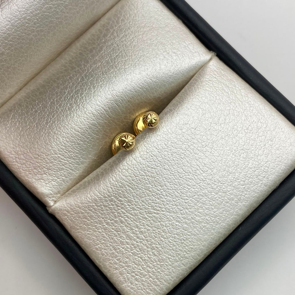 Topos Bola Diamantada 3mm Oro amarillo 18k 0,4 Gr