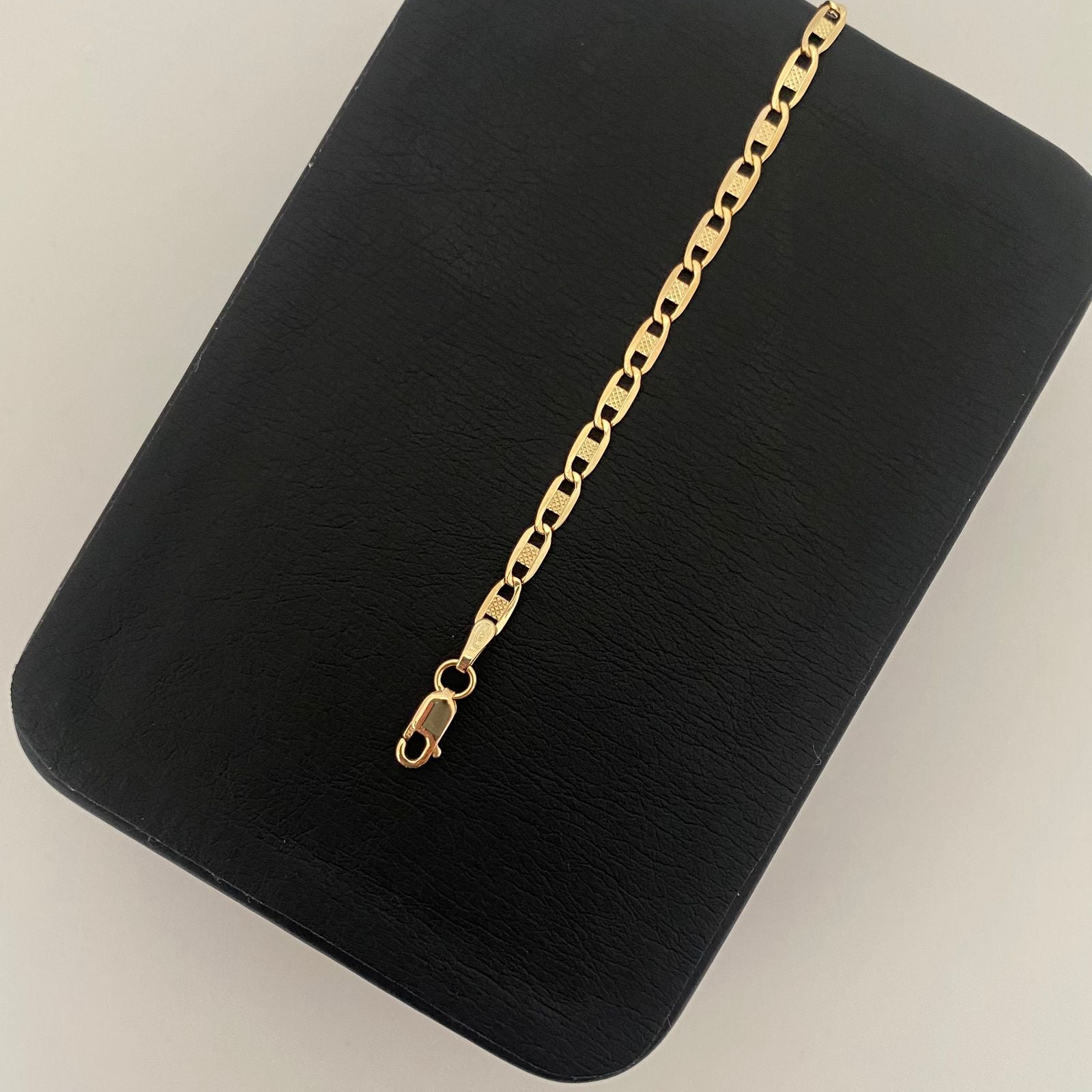 Pulso It plano Oro amarillo 18k +1 / 1,75 Gr / 2,8 mm / 19,5 Cm