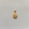 Dije Virgen del Carmen Oro amarillo 18k 0,5 Gr / 8,3 mm / 1,8 Cm