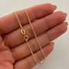 Cadena It Mini China Oro amarillo 18k +1 / 3,25 Gr / 1,5 mm / 60 Cm
