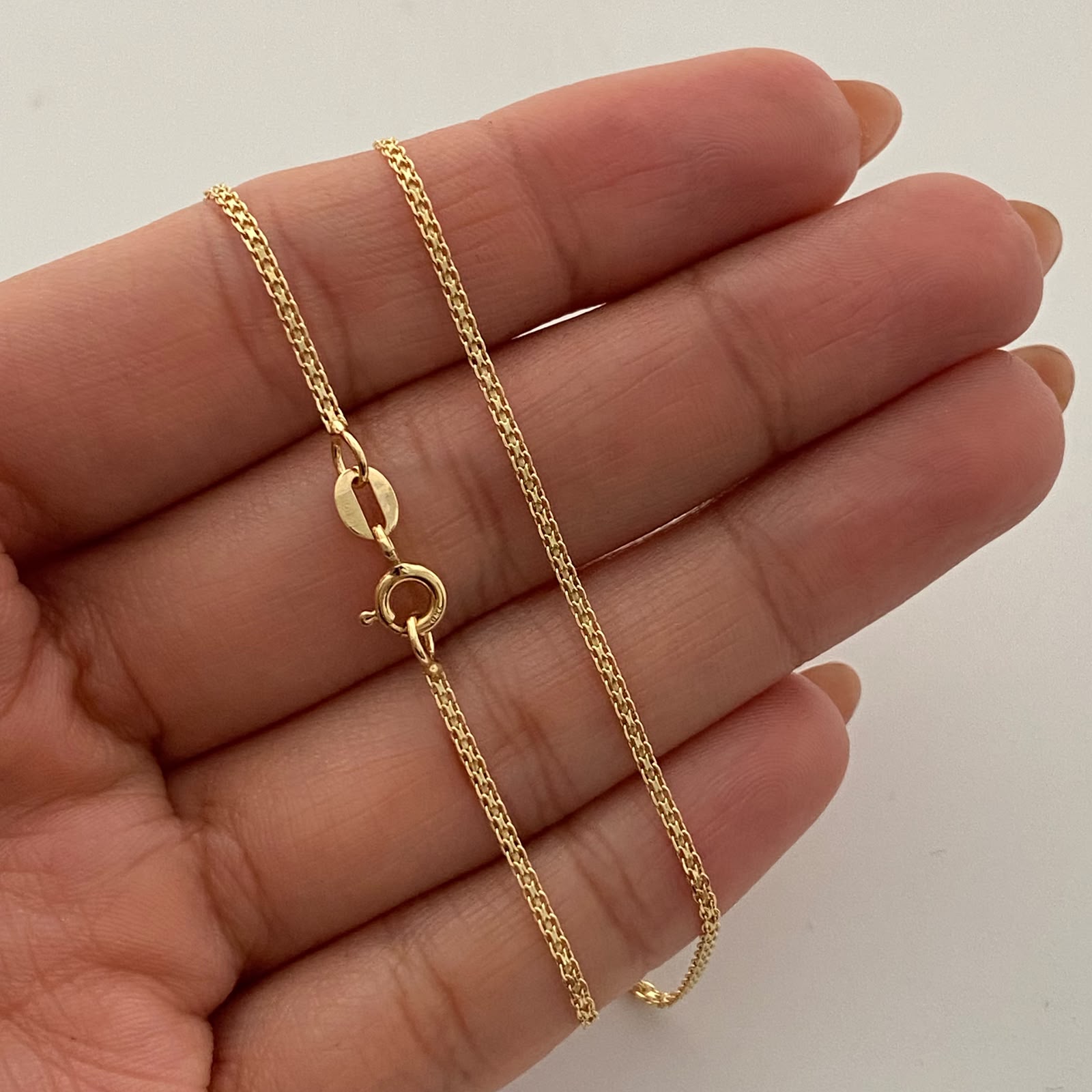 Cadena It Mini China Oro amarillo 18k +1 / 3,25 Gr / 1,5 mm / 60 Cm