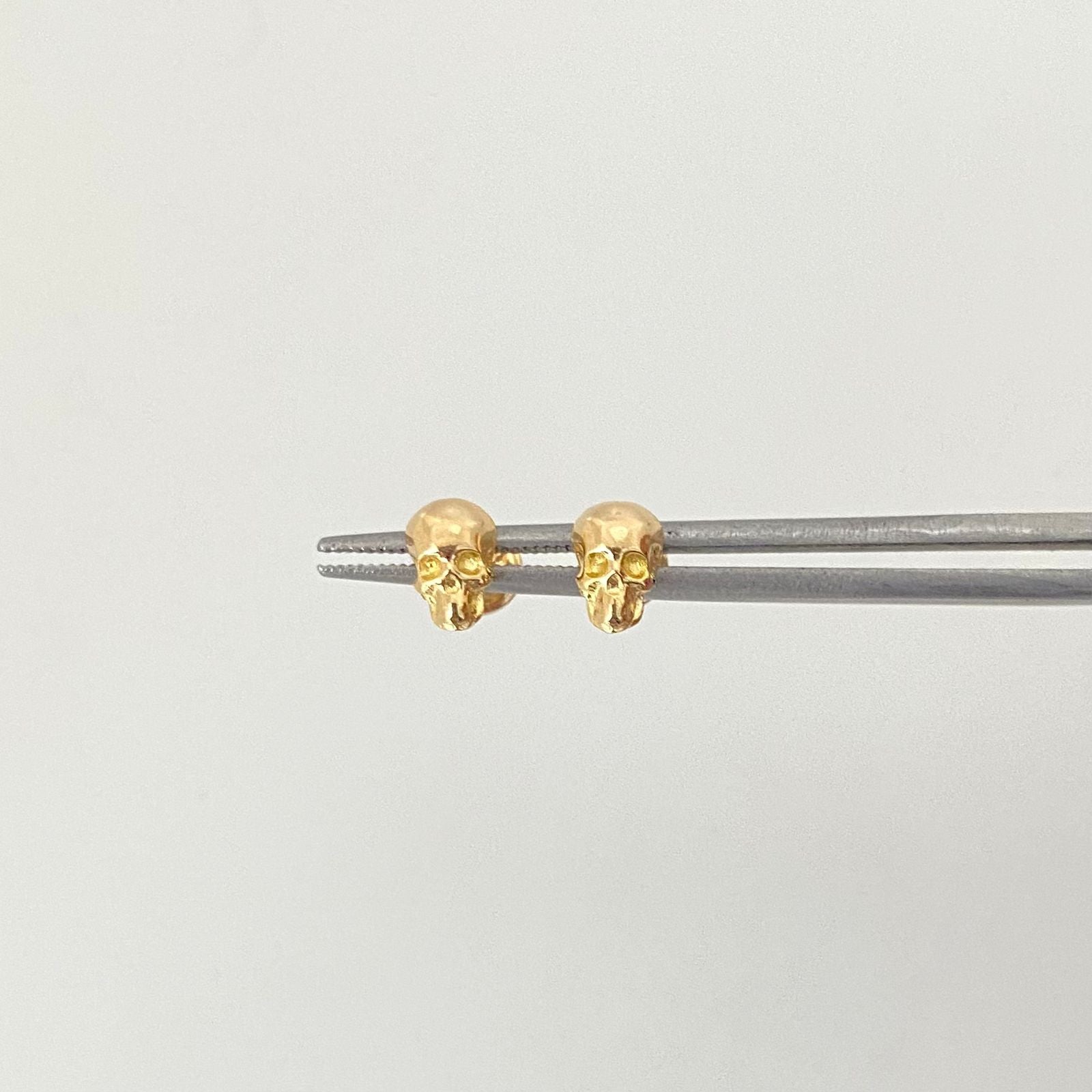 Topos calavera Oro amarillo 18k 1,25 Gr / 5,2 mm