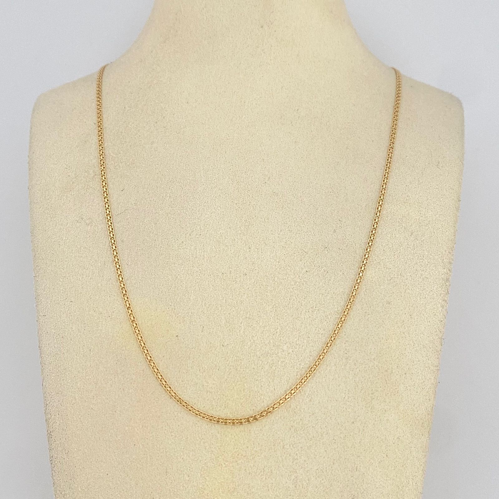 Cadena It mini china Oro amarillo 18k 2,25 Gr / 1,4 mm / 40 Cm