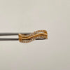Anillo Filas Casting Oro amarillo 18k / Talla 7 1/2 / 3,05 Gr / 2,9 mm