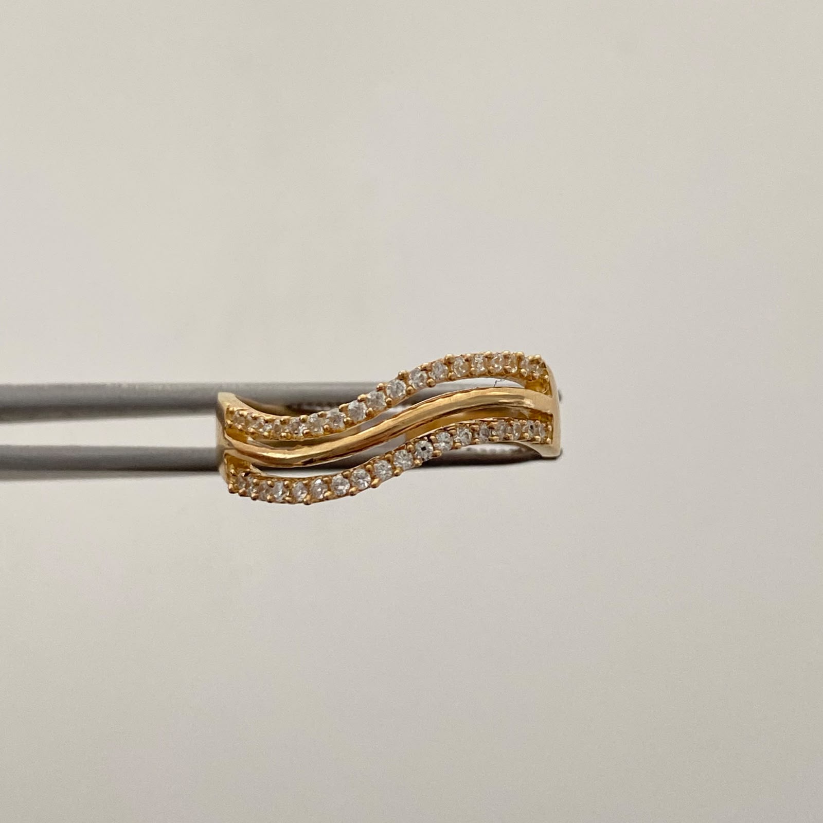 Anillo Filas Casting Oro amarillo 18k / Talla 7 1/2 / 3,05 Gr / 2,9 mm