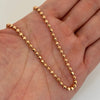 Cadena It militar  Oro rosa 18k +1 / 20,85 Gr / 3 mm / 60 Cm