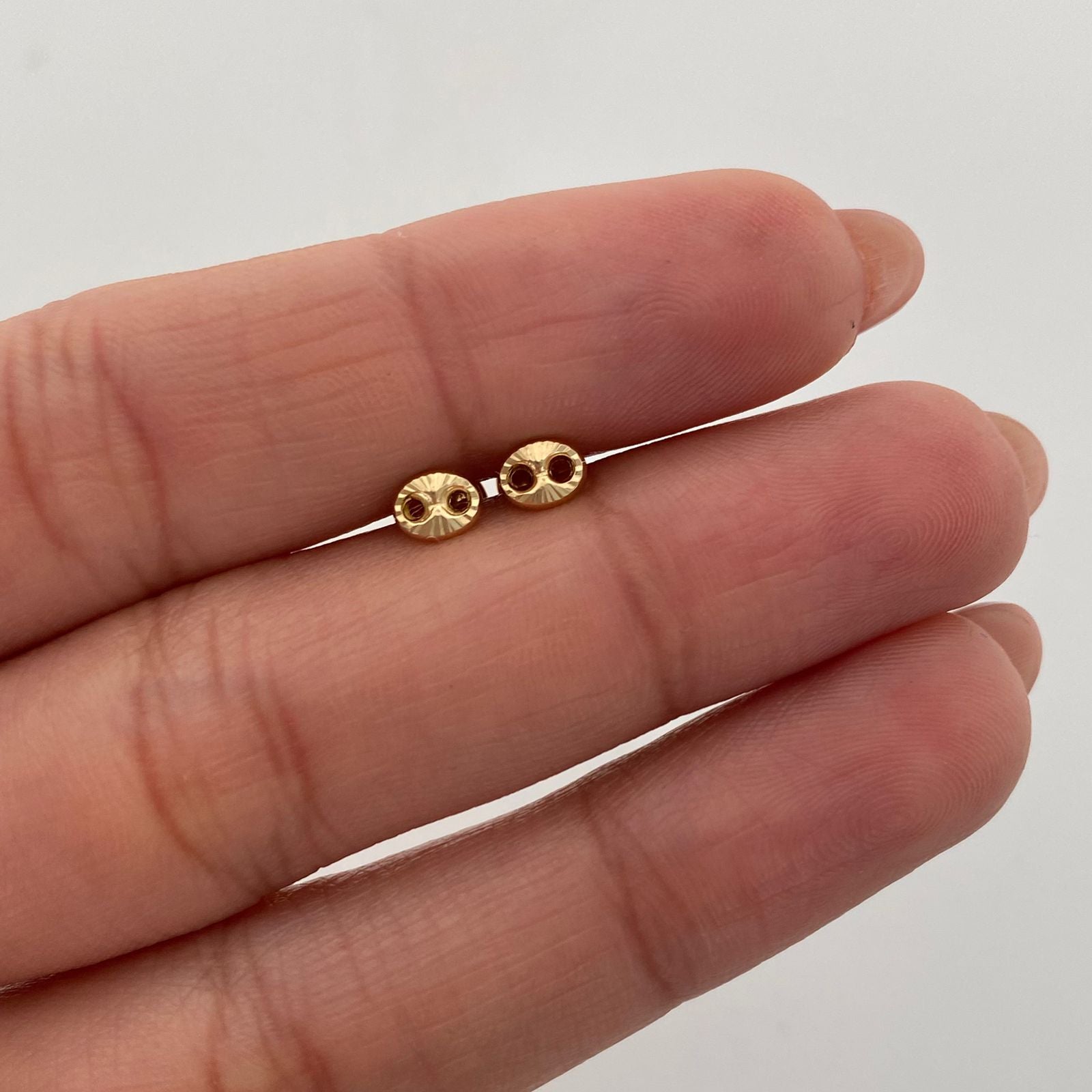 Topos Gc Diamantado Oro amarillo 18k 0,5 Gr / 4,3 mm
