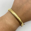 Aro It Diamantado Oro amarillo 18k 6,9 Gr / 7,5 mm / 18,3 Cm