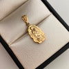 Dije Virgen Guadalupe Silueta Oro amarillo 18k 0,95 Gr / 10,5 mm / 2,5 Cm