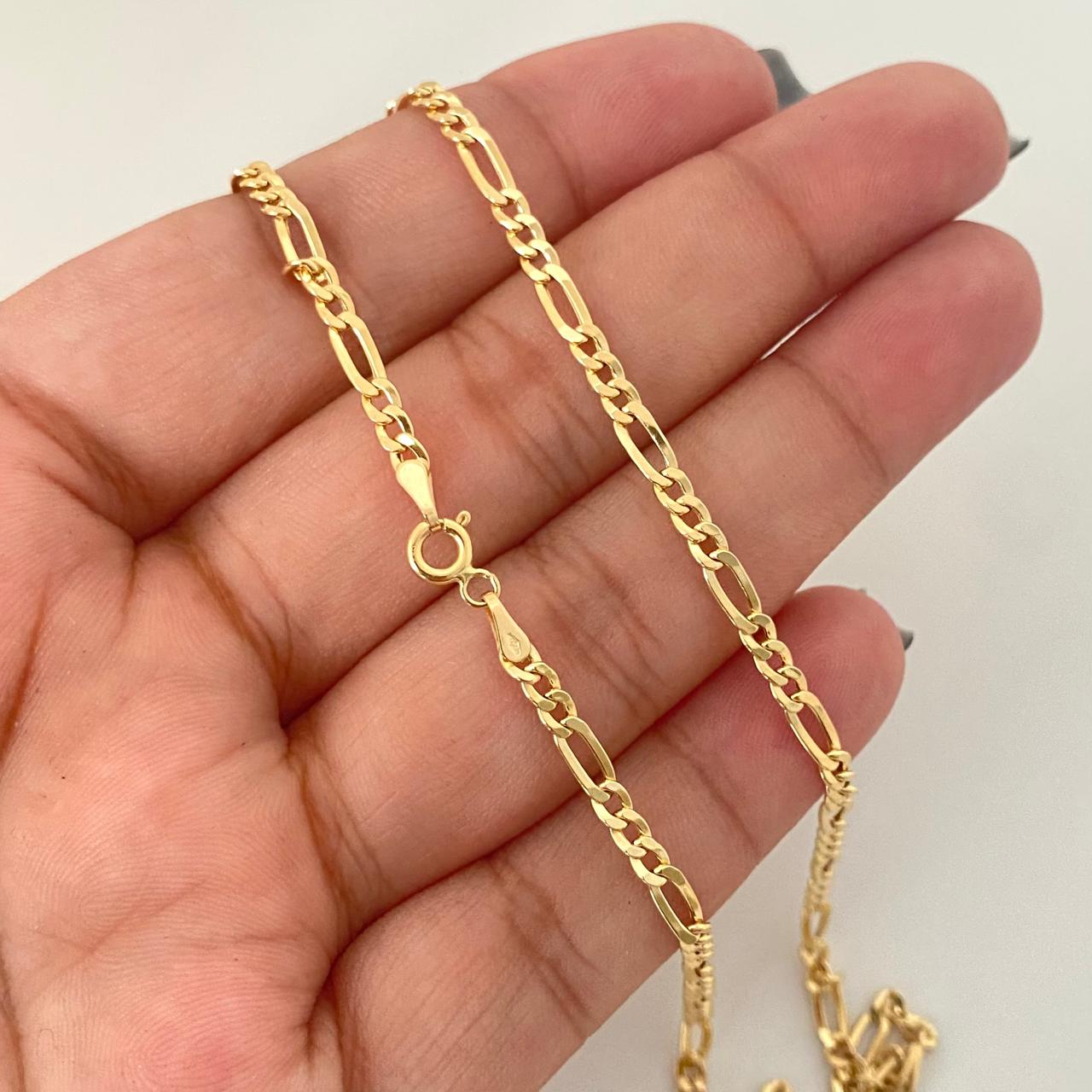 Cadena It 3x1 Oro amarillo 18k 6,60 Gr / 3,2 mm / 60 Cm