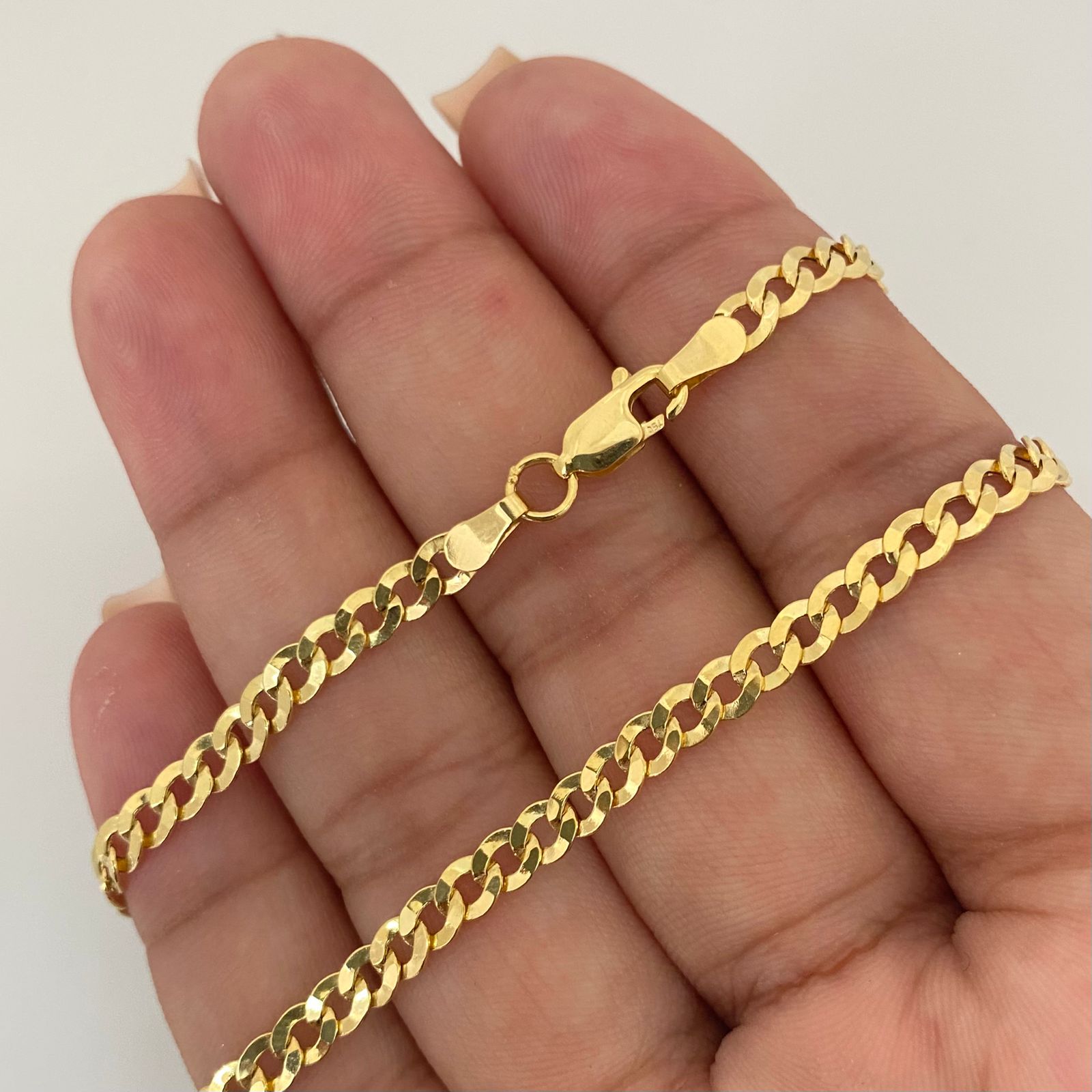Cadena It cubana Oro amarillo 18k 7,55 Gr / 3,8 mm / 60 Cm