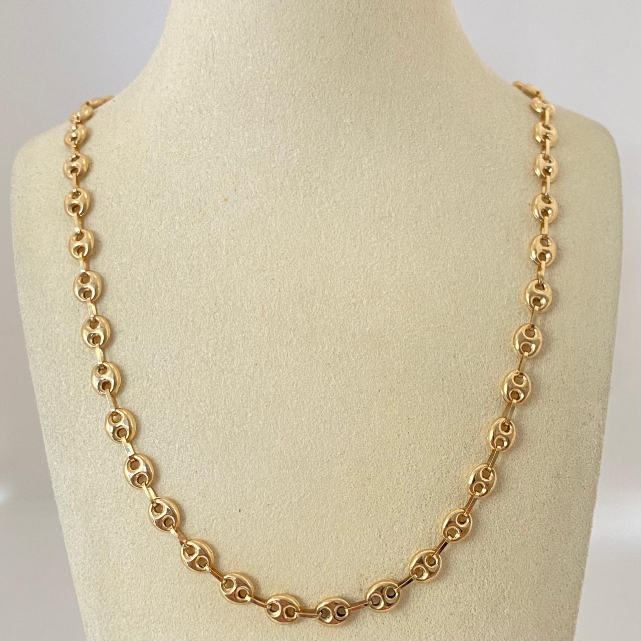 Cadena gc Oro amarillo 18k 10,00 Gr / 5,2 mm / 56,5 Cm Broche 0,40