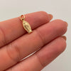 Dije Virgen de Guadalupe Silueta Oro amarillo 18k 0,35 Gr / 5,4 mm / 1,7 Cm