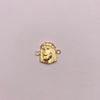 Herraje rostro jesus Oro amarillo 18k 0,87 Gr / 1,7 Cm