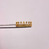 Anillo 15 Corona Oro amarillo 18k / Talla 7 / 1,65 Gr