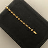 Pulso Gc Diamantado Oro amarillo 18k 2,70 Gr / 3,5 mm / 19,7 Cm Broche 0,30