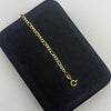 Tobillera It 3x1 Oro amarillo 18k 2,23 Gr / 2,8 mm / 24,8 Cm
