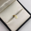 Dije letra J Oro amarillo 18k 0,65 Gr / 5,42 mm / 1,3 Cm