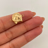 Herraje Herradura de Caballo Oro amarillo 18k 0,75 Gr / 1,8 Cm