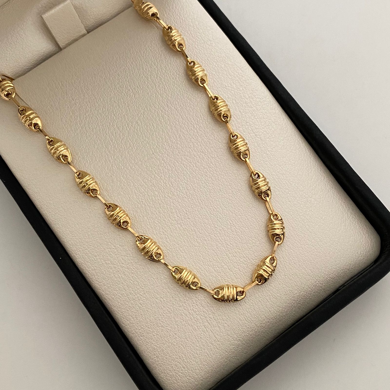 Pulso Rustica Oro amarillo 18k 3,25 Gr / 4,4 mm / 21 Cm Broche 0,60