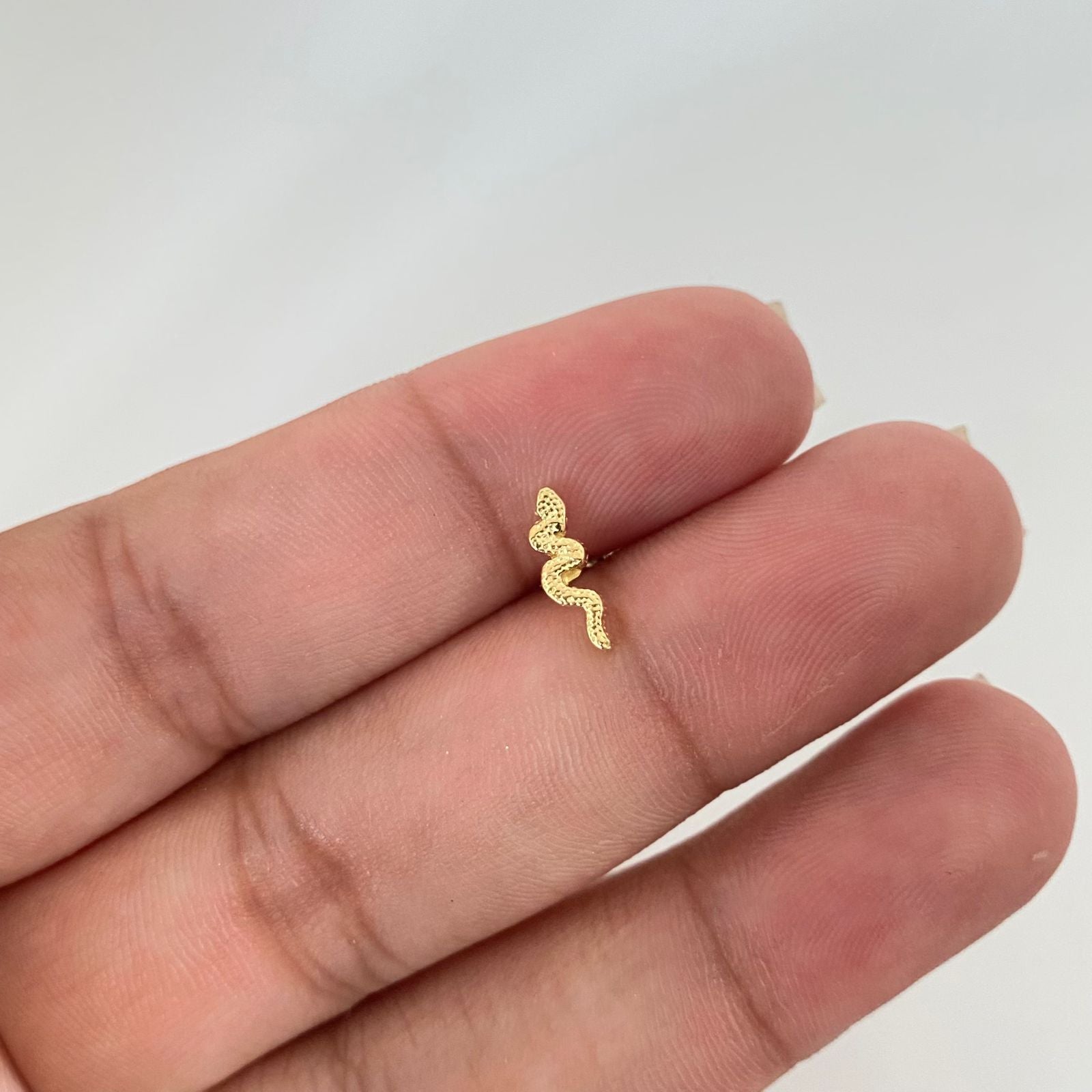 Piercing serpiente (joya ) Oro amarillo 18k 0,7 Gr