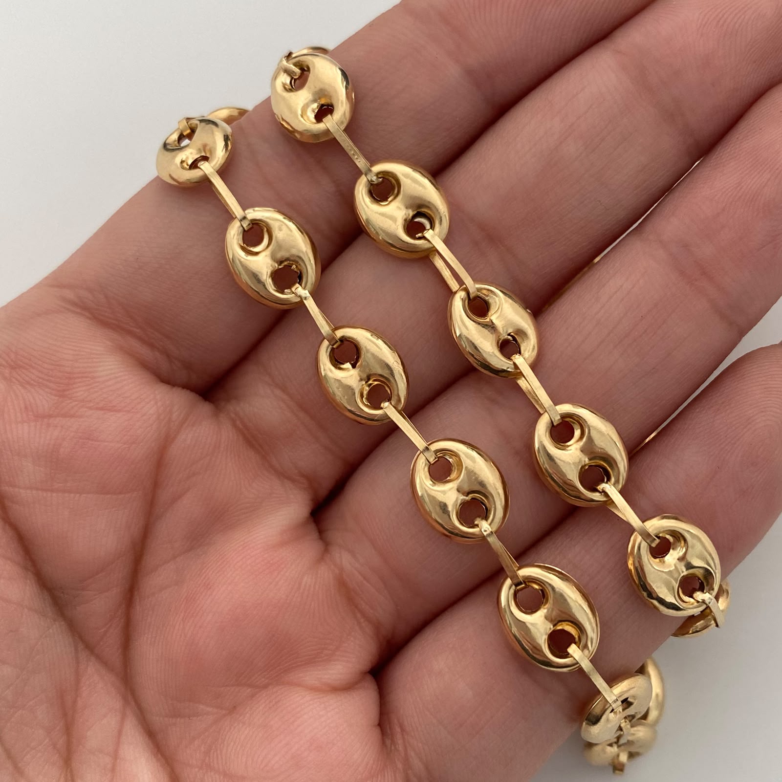Cadena Gc Liso Oro amarillo 18k 17,45 Gr / 8,3 mm / 60 Cm Broche 1,00
