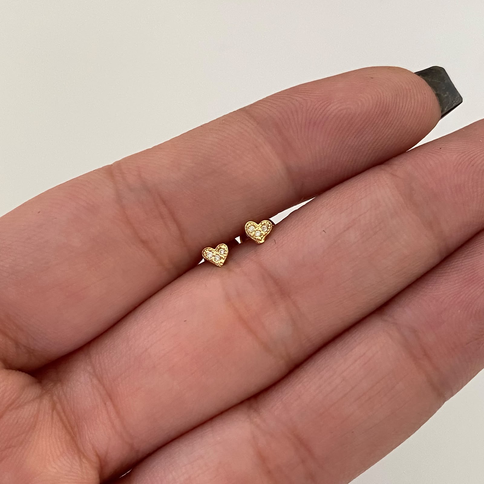 Topos Mini Corazon Casting Oro amarillo 18k 0,5 Gr / 3,6 mm