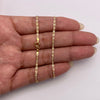 Cadena It Plana diamantada Oro amarillo 18k 3 Gr / 1,7 mm / 60 Cm