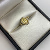 Herraje Virgen Milagrosa Casting Oro amarillo 18k 0,75 Gr / 1,3 Cm