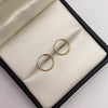 Candonga imperdible Oro amarillo 18k 0,55 Gr / 1 Cm