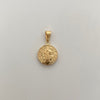 Dije San Benito Oro amarillo 18k 0,95 Gr / 14,1 mm / 2,3 Cm