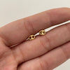 Topos Gc liso Oro amarillo 18k 0,55 Gr / 4,9 mm
