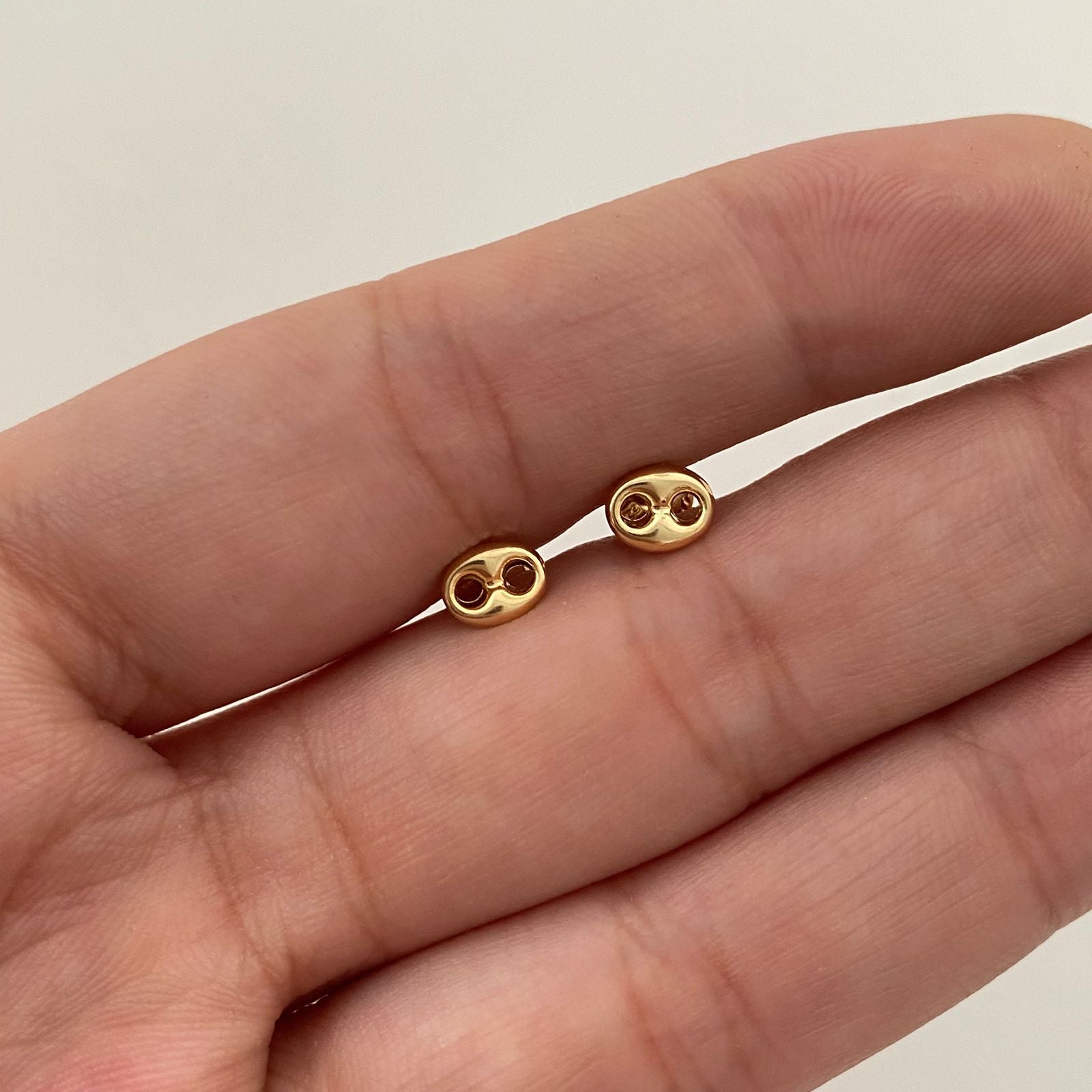 Topos Gc liso Oro amarillo 18k 0,55 Gr / 4,9 mm