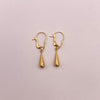 Candonga gota Oro amarillo 18k 0,58 Gr / 2,5 Cm