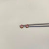 Topos Circon Rosa Oro amarillo 18k 0,6 Gr / 4 mm
