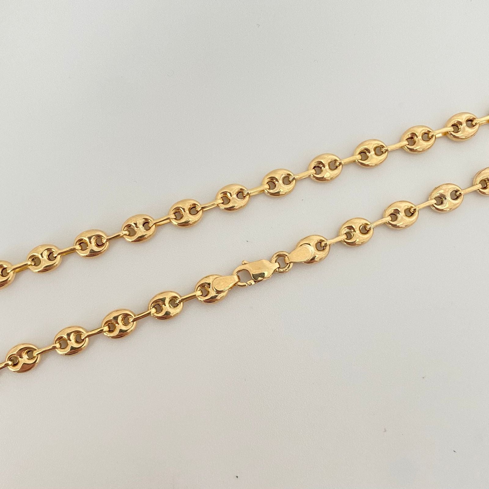 Cadena gc Oro amarillo 18k 8,80 Gr / 4,6 mm / 50 Cm Broche 0,40