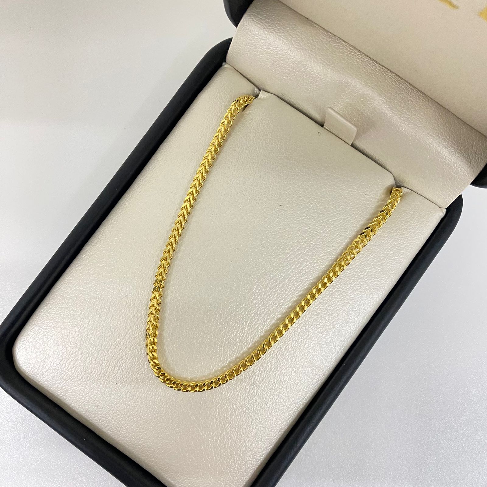 Pulso It franco Oro amarillo 18k +1 / 3,35 Gr / 2,3 mm / 20 Cm