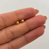 Topos Bola Lisa 4mm Oro amarillo 18k 0,45 Gr