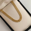 Pulso It China Dos Carriles Oro amarillo 18k +1 / 8,6 Gr / 6,2 mm / 20 Cm