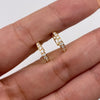 Candonga Tipo huggies Oro amarillo 18k 1,15 Gr / 1 Cm