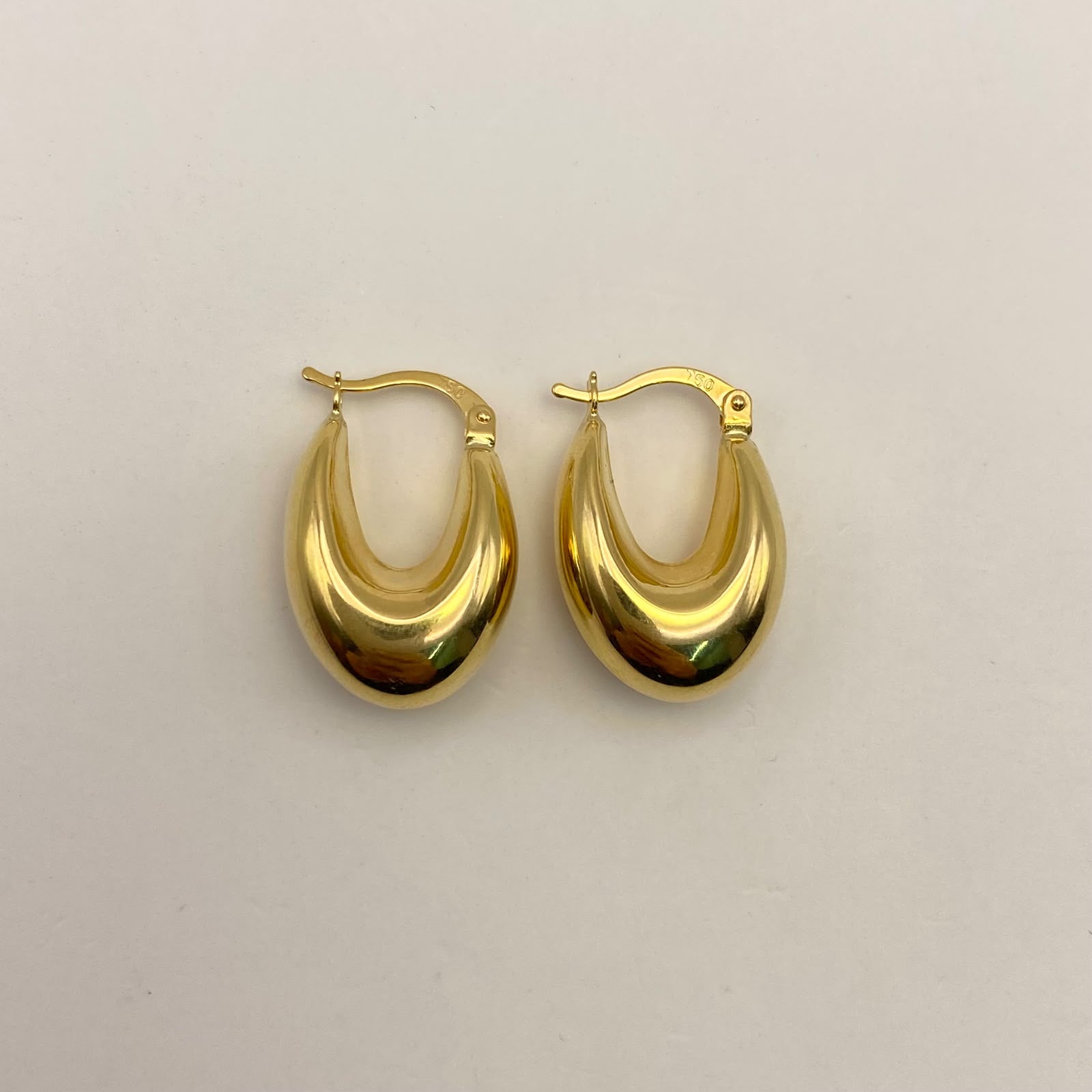 Candonga It inflada (joya) Oro amarillo 18k 3,8 Gr / 2 Cm