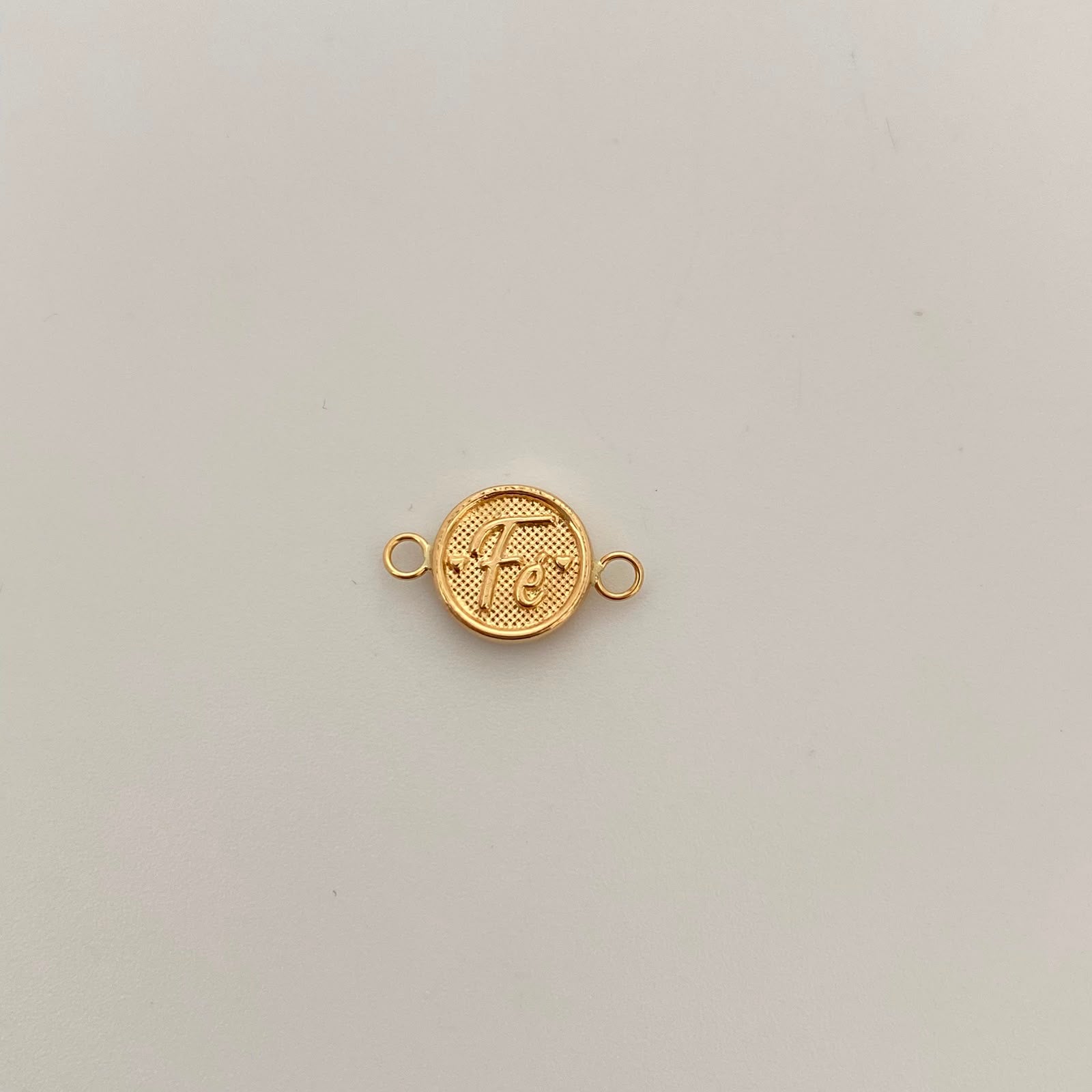 Herraje Fe Oro amarillo 18k 0,55 Gr / 1,6 Cm
