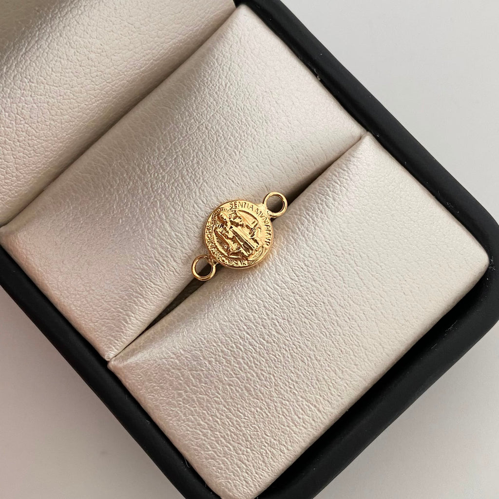 Herraje San Benito Oro amarillo 18k 0,35 Gr / 1,4 Cm