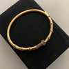 Aro It Clavo Casting negro Oro amarillo 18k +6 / 13,2 Gr / 3,6 mm / 20 Cm