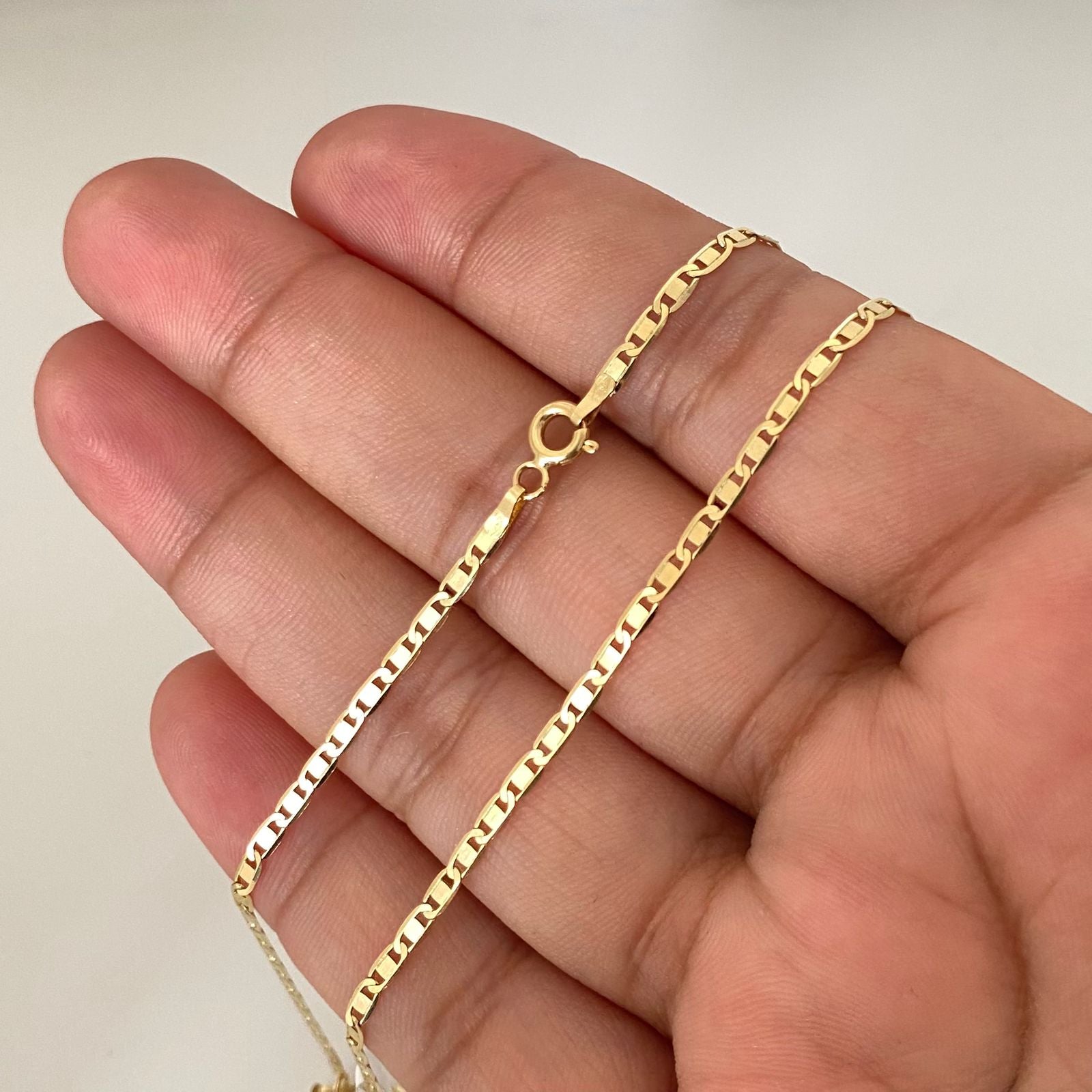 Cadena It plana Oro amarillo 18k 2,45 Gr / 1,7 mm / 45 Cm