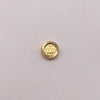 Herraje tambor letra m Oro amarillo 0,55 Gr / 1 Cm