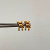 Topos Osos Mano Alzada Oro amarillo 18k 0,75 Gr / 6,5 mm