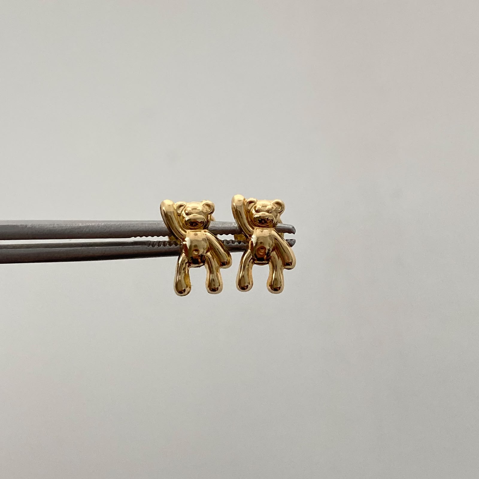 Topos Osos Mano Alzada Oro amarillo 18k 0,75 Gr / 6,5 mm