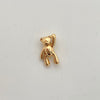 Dije oso mano alzada  Oro amarillo 18k 1,35 Gr / 11,1 mm / 1,5 Cm